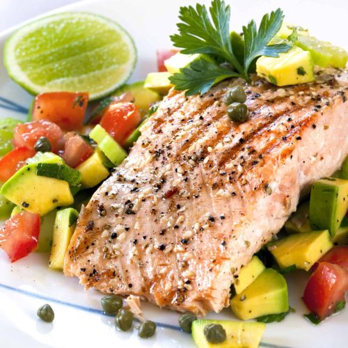Gourmet salmon